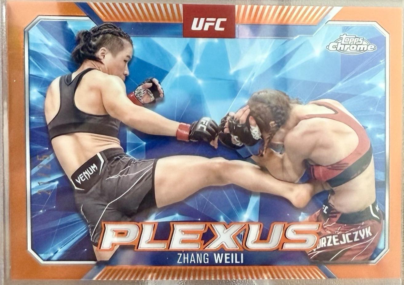 Zhang Weili [Orange] #PLX-7