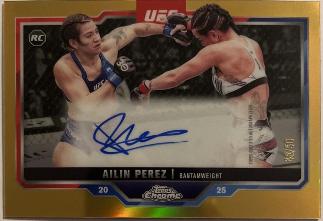 Ailin Perez [Gold Refractor] #CRA-AP