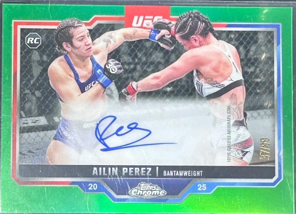 Ailin Perez [Green Refractor] #CRA-AP