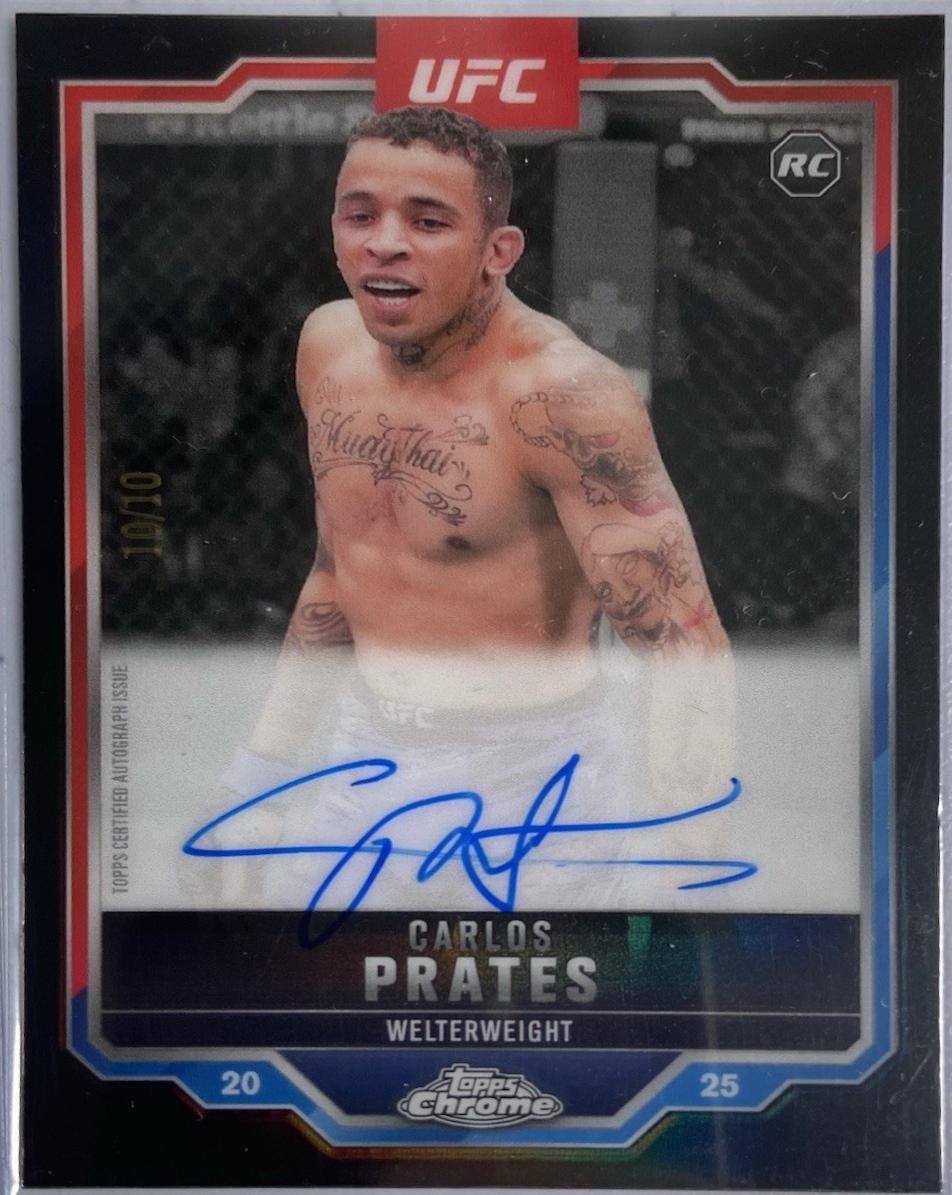 Carlos Prates [Black Refractor] #CRA-CP