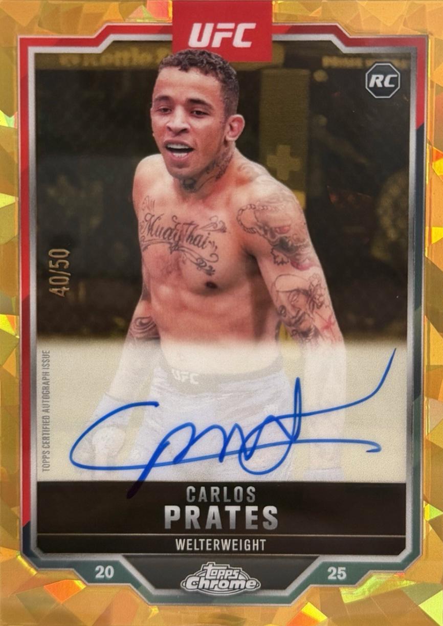 Carlos Prates [Gold Sapphire] #CRA-CP