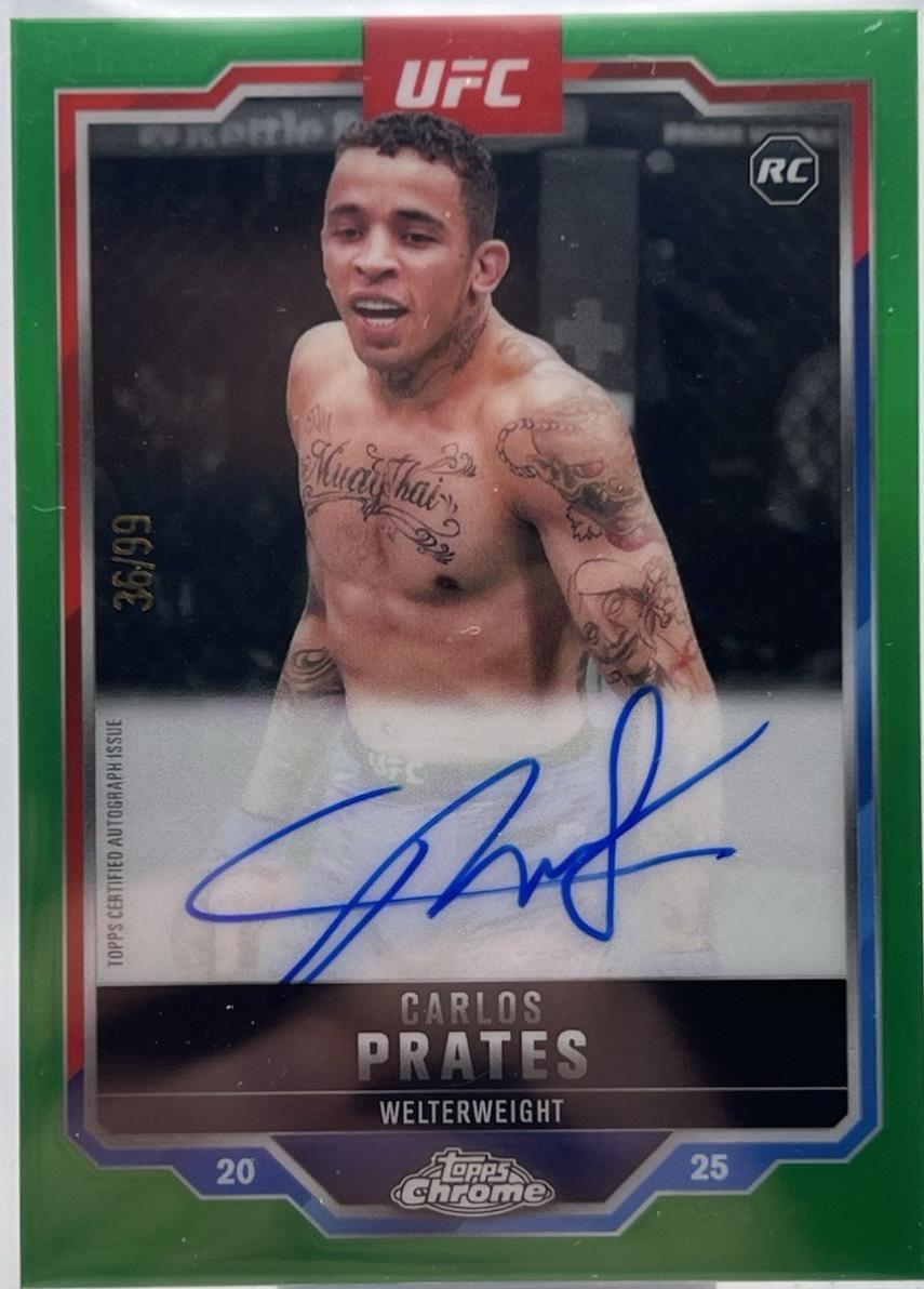 Carlos Prates [Green Refractor] #CRA-CP