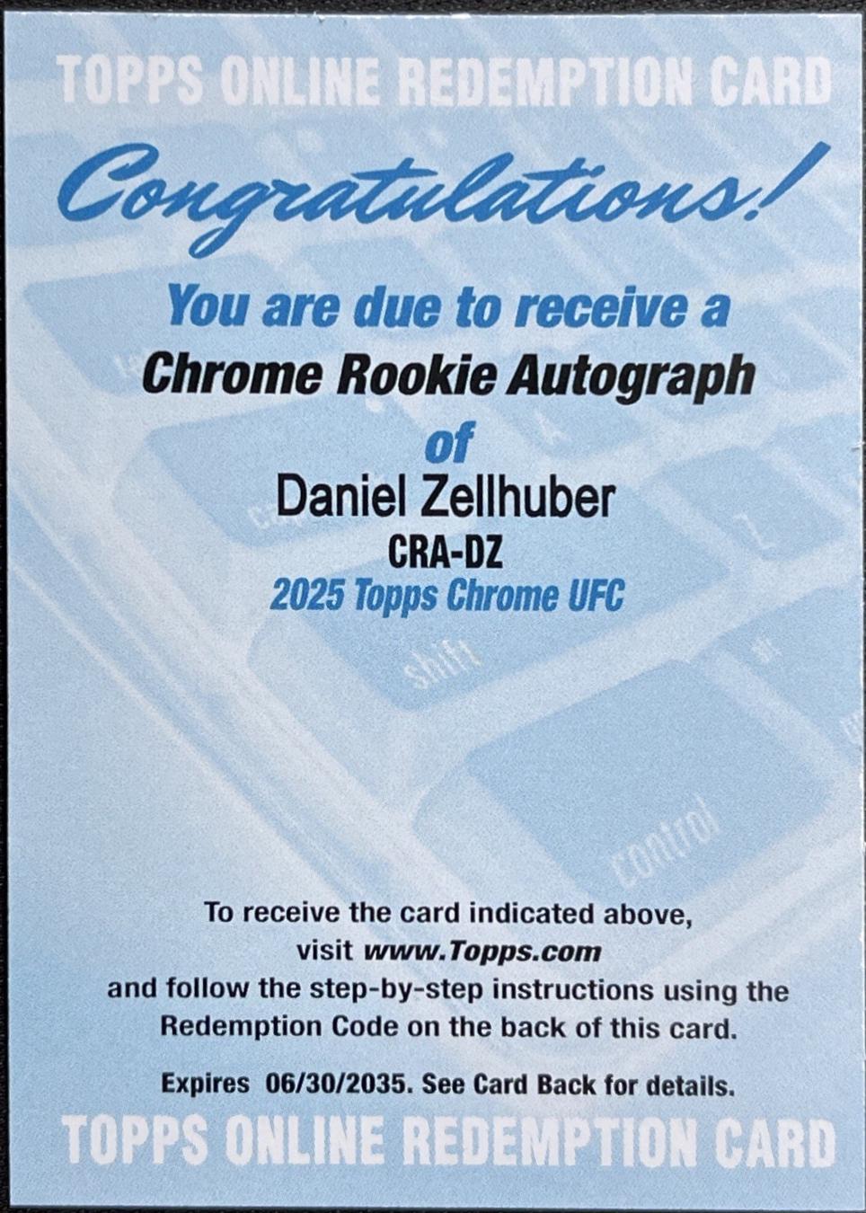 Daniel Zellhuber #CRA-DZ