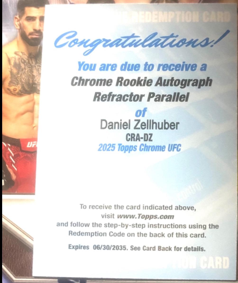 Daniel Zellhuber [Refractor] #CRA-DZ