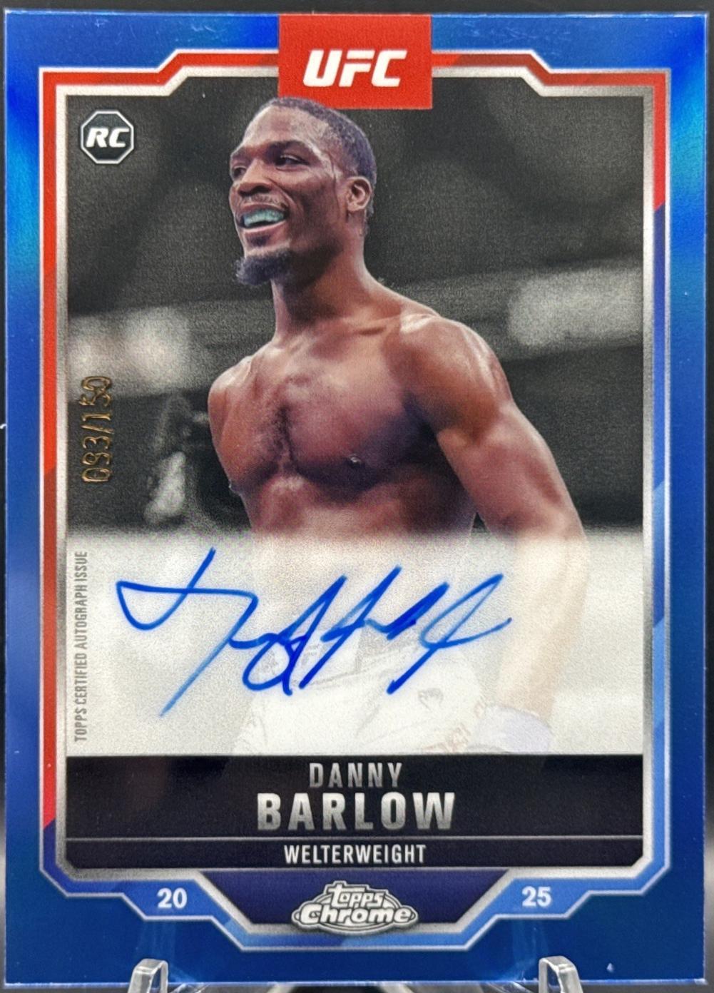 Danny Barlow [Blue Refractor] #CRA-DB