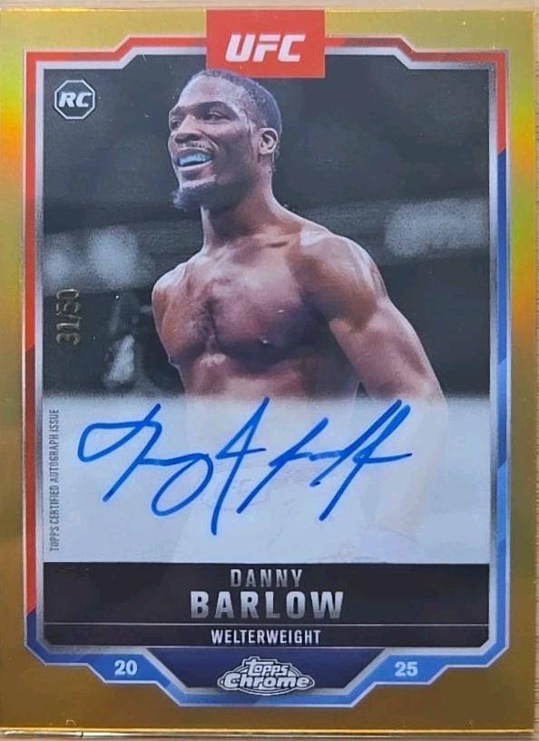 Danny Barlow [Gold Refractor] #CRA-DB