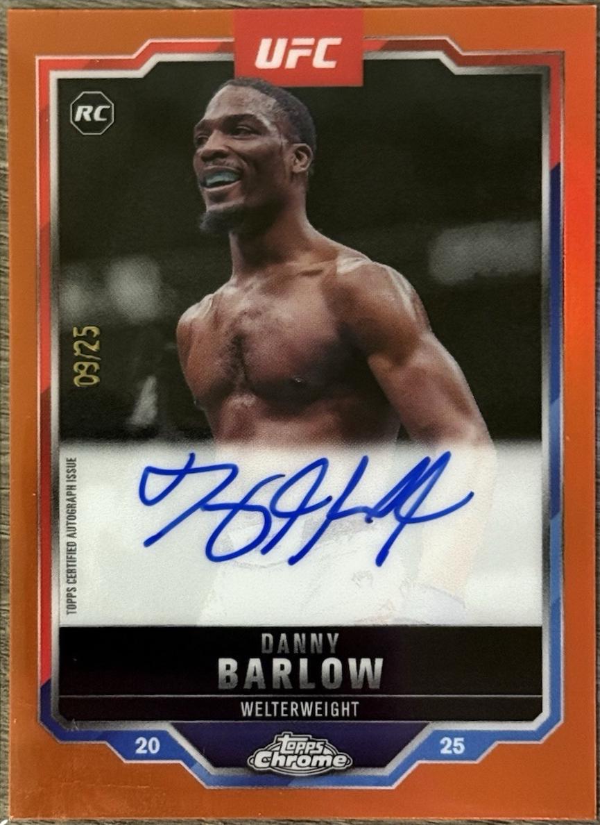 Danny Barlow [Orange Refractor] #CRA-DB