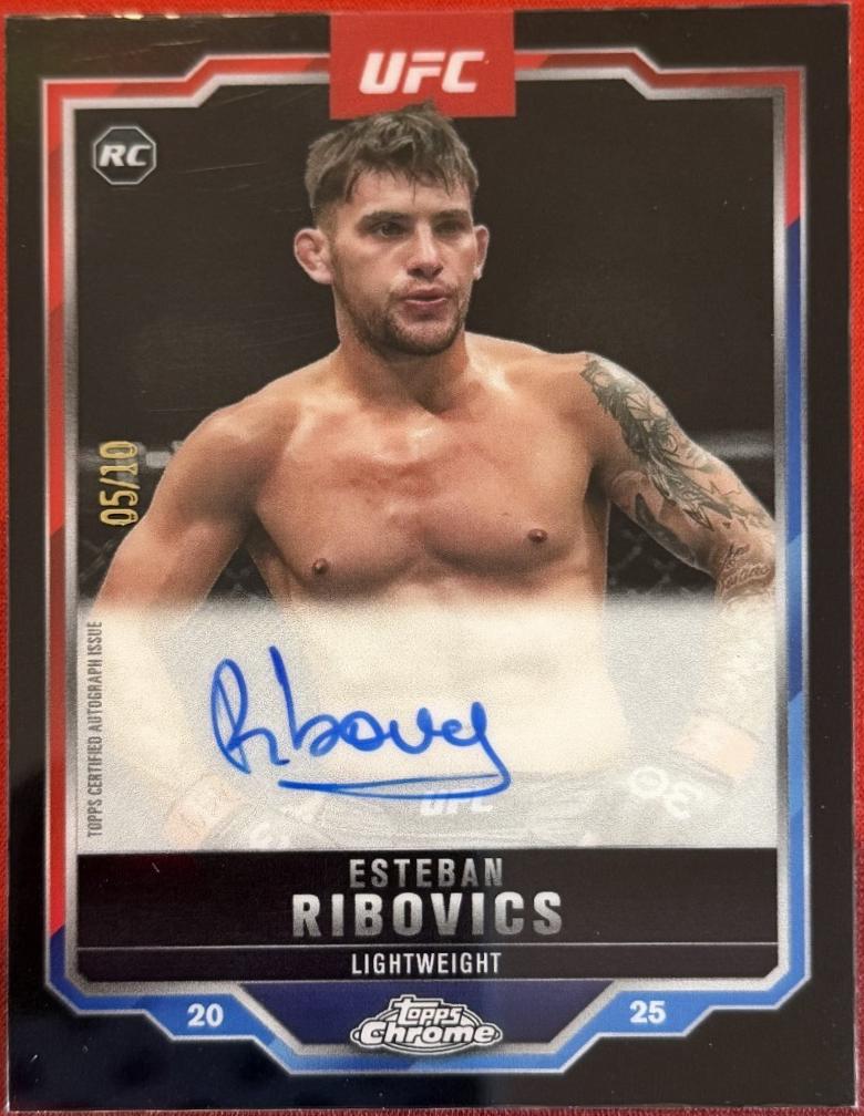 Esteban Ribovics [Black Refractor] #CRA-ER
