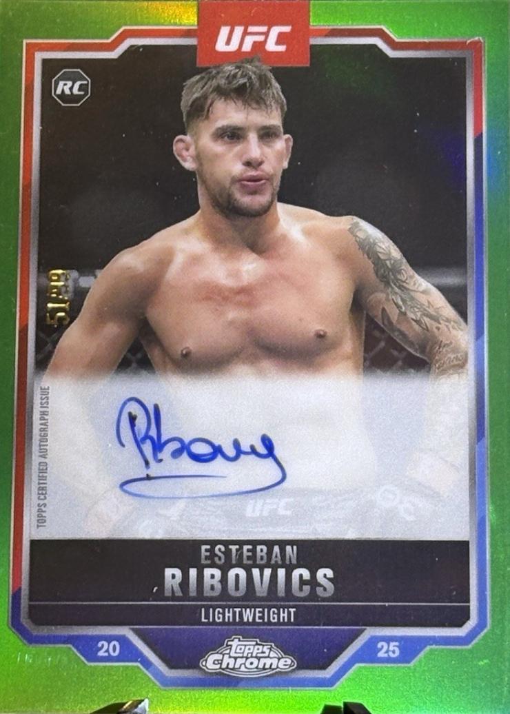 Esteban Ribovics [Green Refractor] #CRA-ER