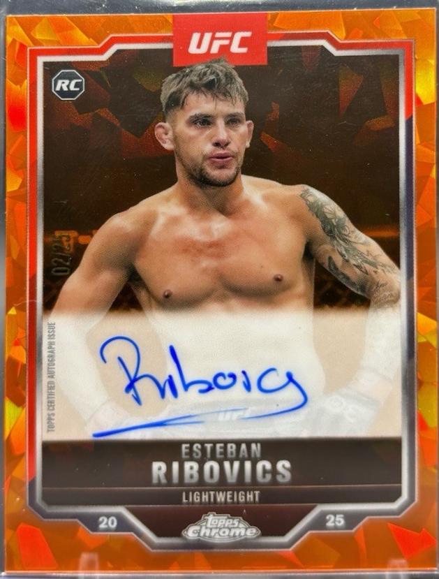 Esteban Ribovics [Orange Refractor] #CRA-ER