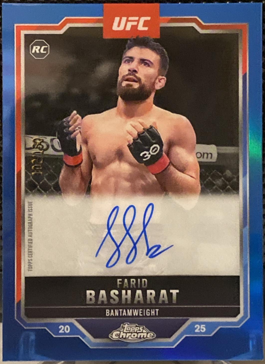 Farid Basharat [Blue Refractor] #CRA-FB