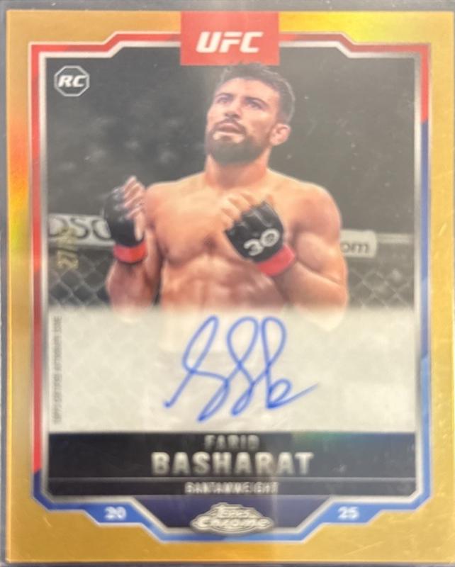 Farid Basharat [Gold Refractor] #CRA-FB