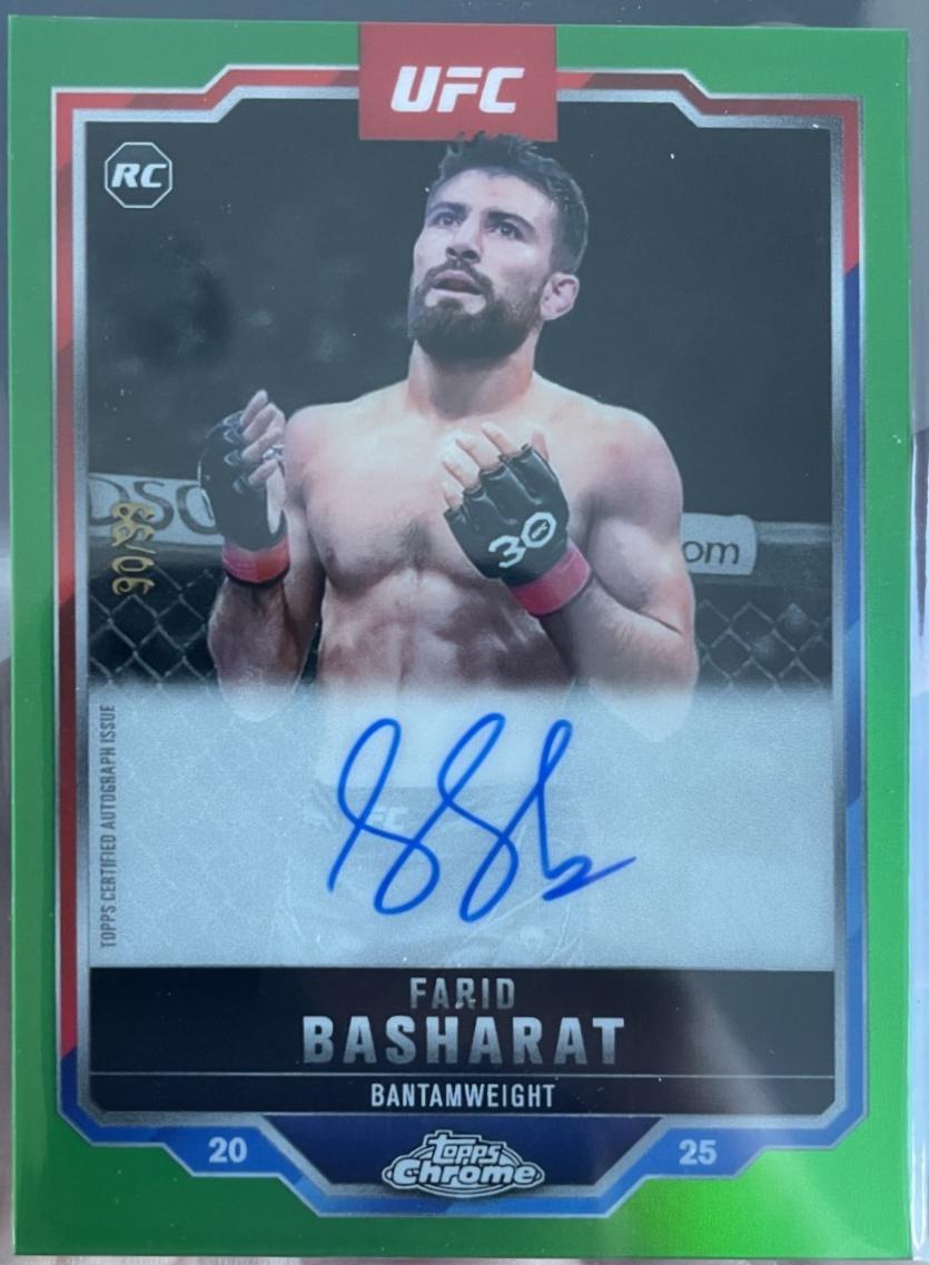 Farid Basharat [Green Refractor] #CRA-FB