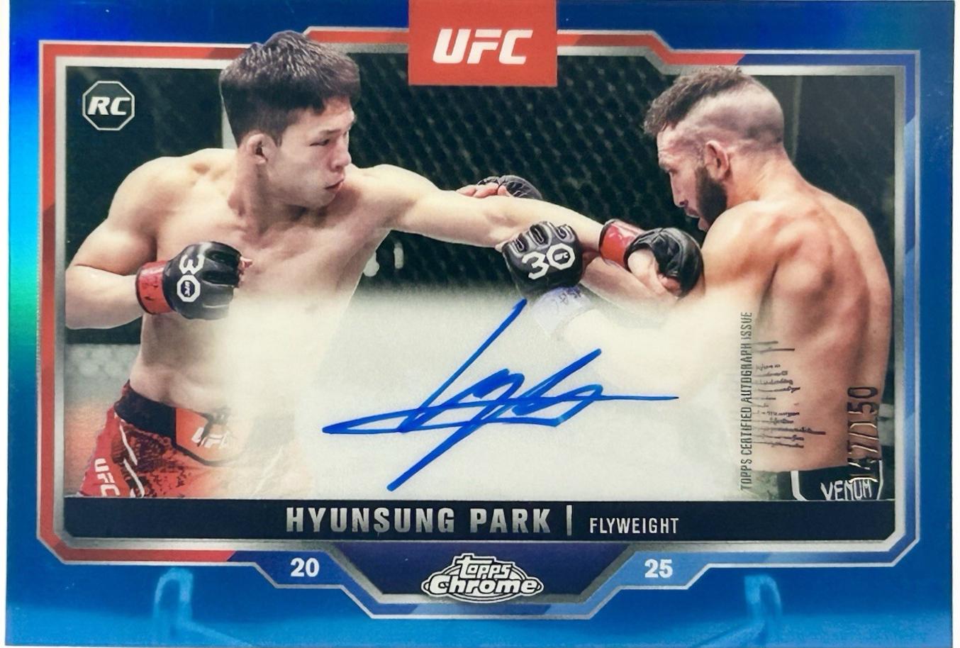 Hyunsung Park [Blue Refractor] #CRA-HP