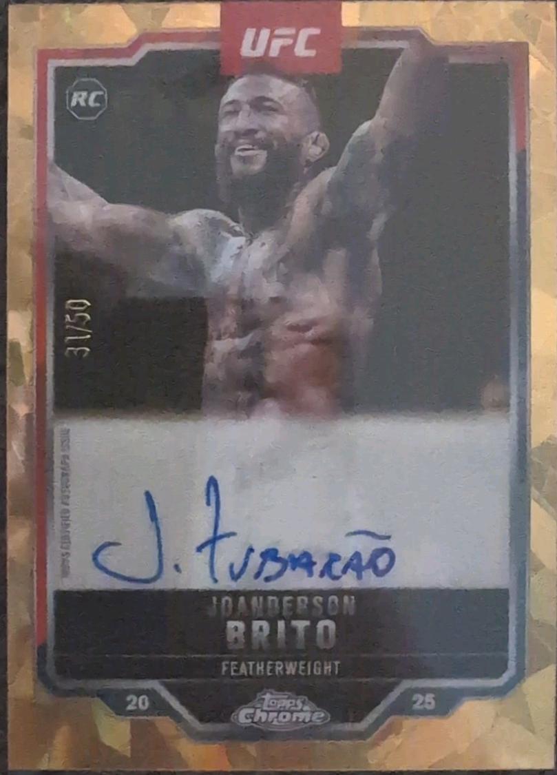 Joanderson Brito [Gold Refractor] #CRA-JB
