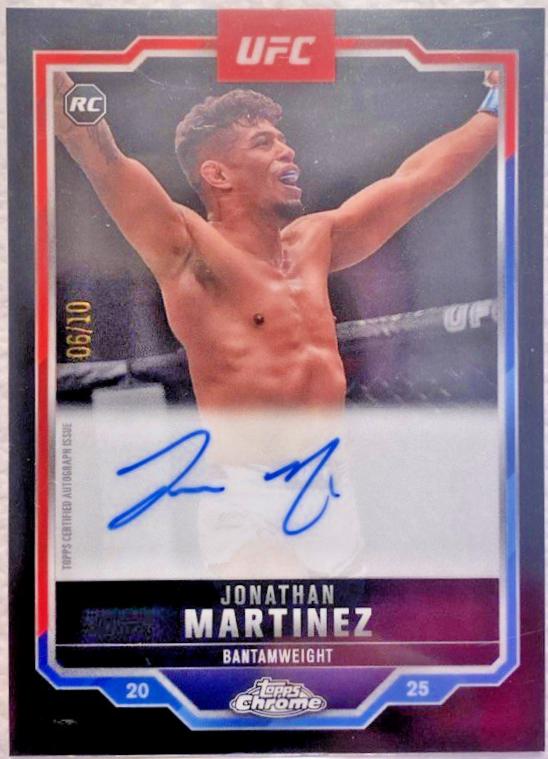 Jonathan Martinez [Black Refractor] #CRA-JM