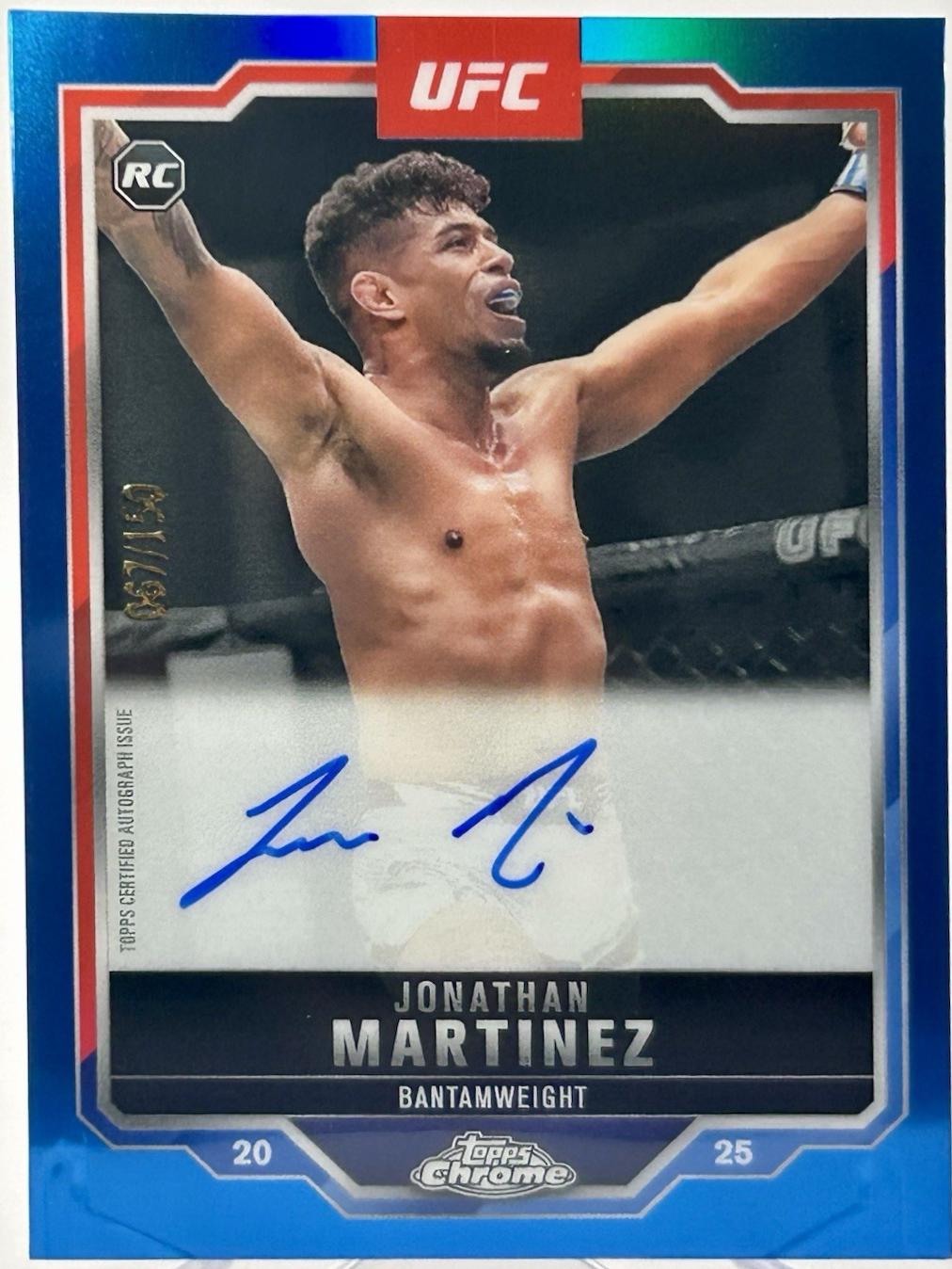 Jonathan Martinez [Blue Refractor] #CRA-JM