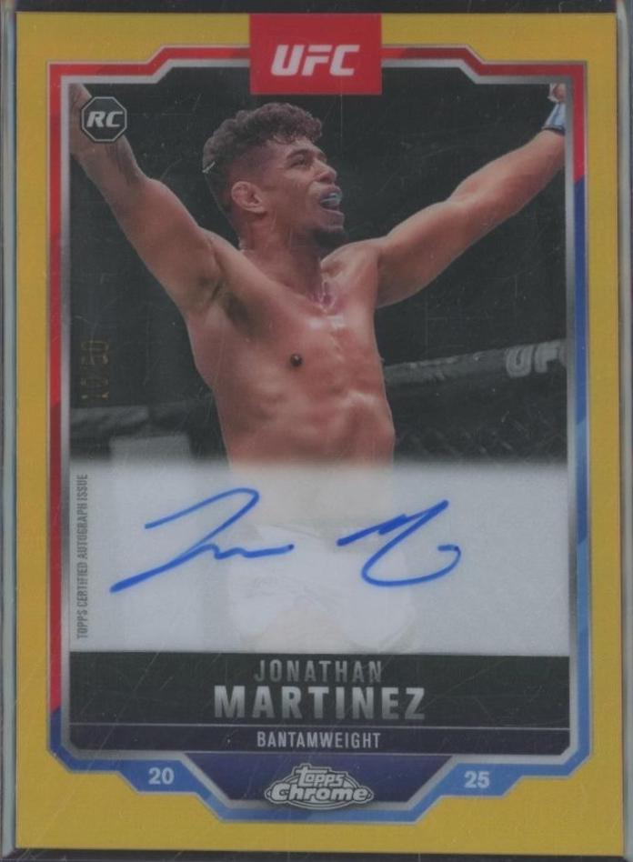 Jonathan Martinez [Gold Refractor] #CRA-JM