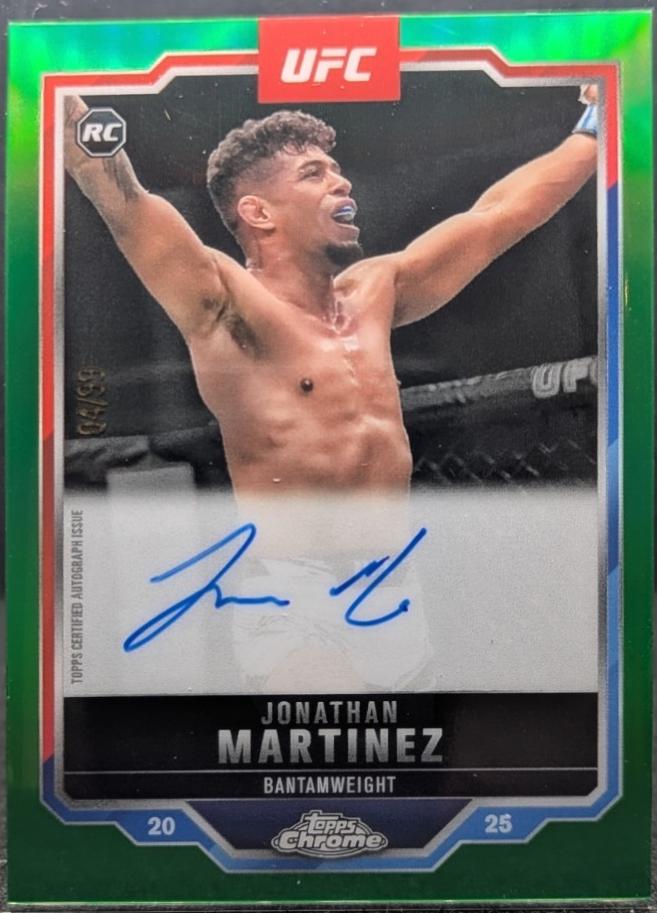 Jonathan Martinez [Green Refractor] #CRA-JM