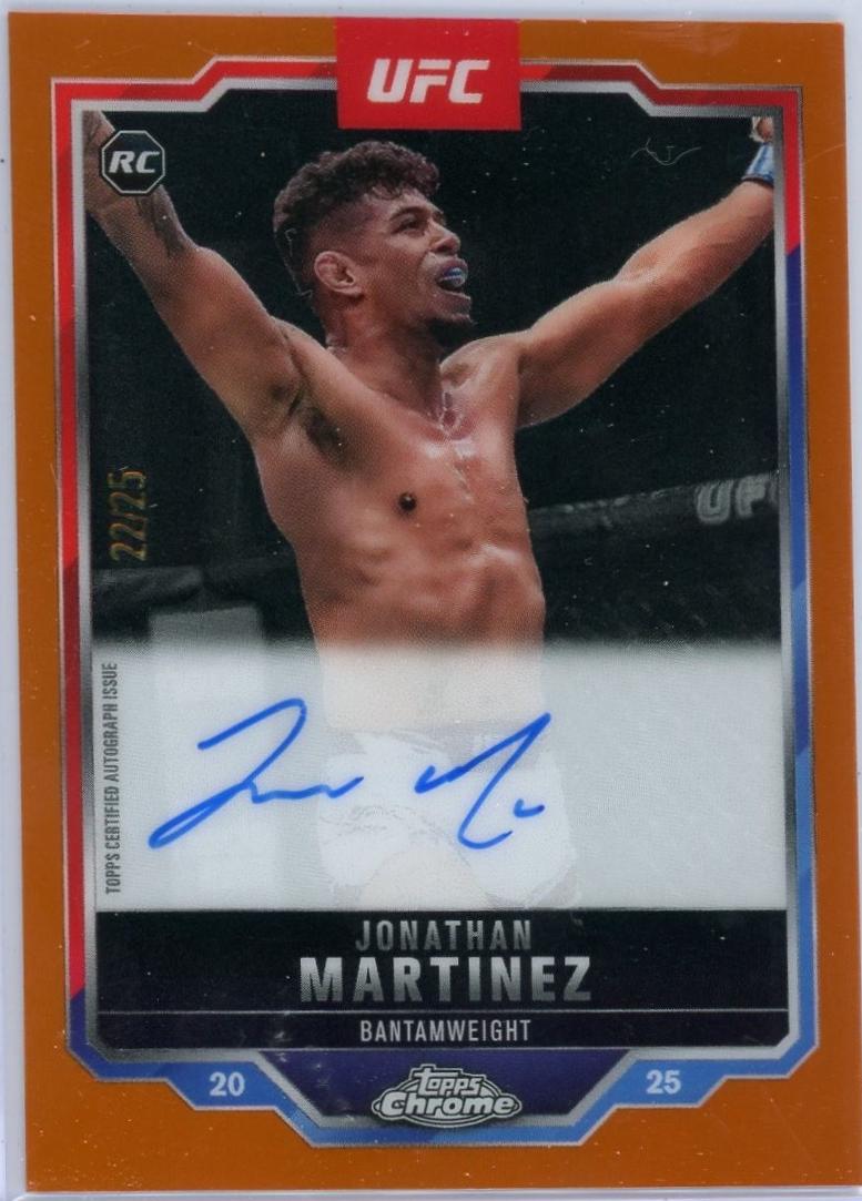 Jonathan Martinez [Orange Refractor] #CRA-JM