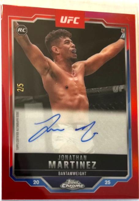 Jonathan Martinez [Red Refractor] #CRA-JM
