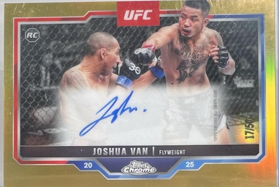 Joshua Van [Gold Refractor] #CRA-JV