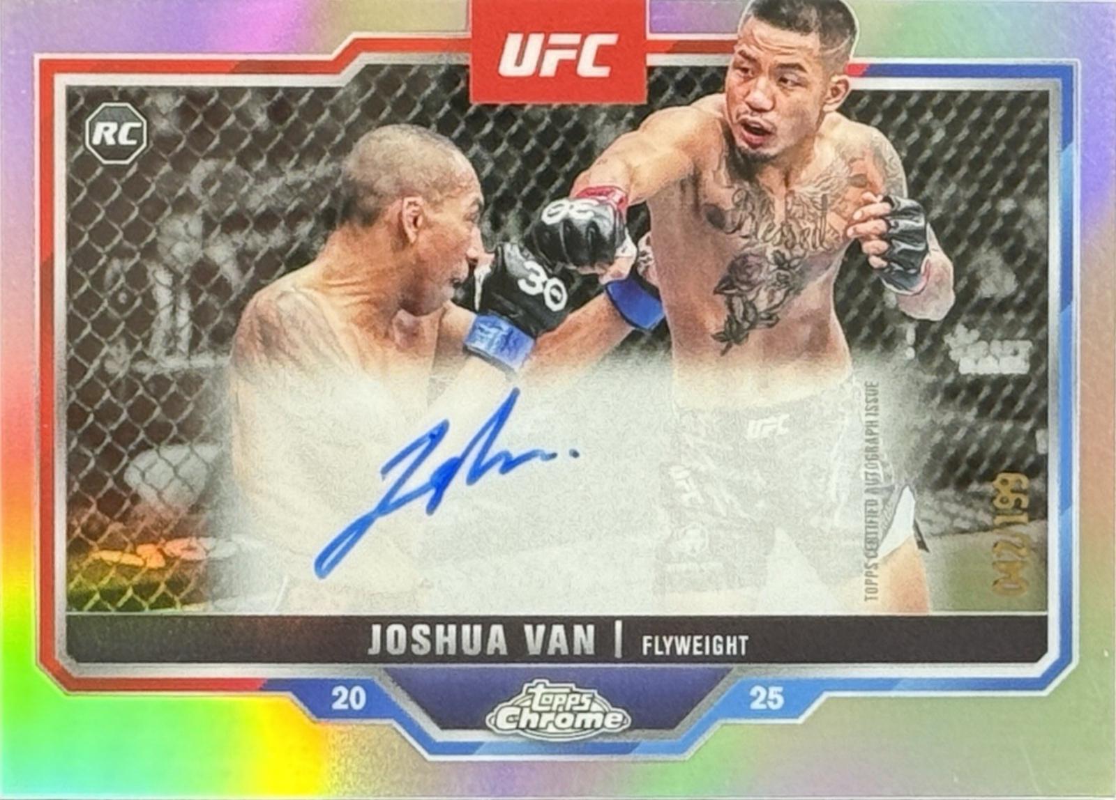 Joshua Van [Refractor] #CRA-JV