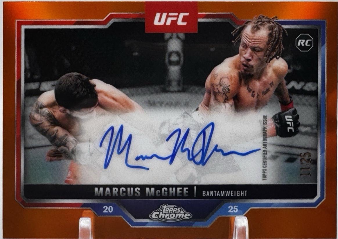 Marcus McGhee [Orange Refractor] #CRA-MM