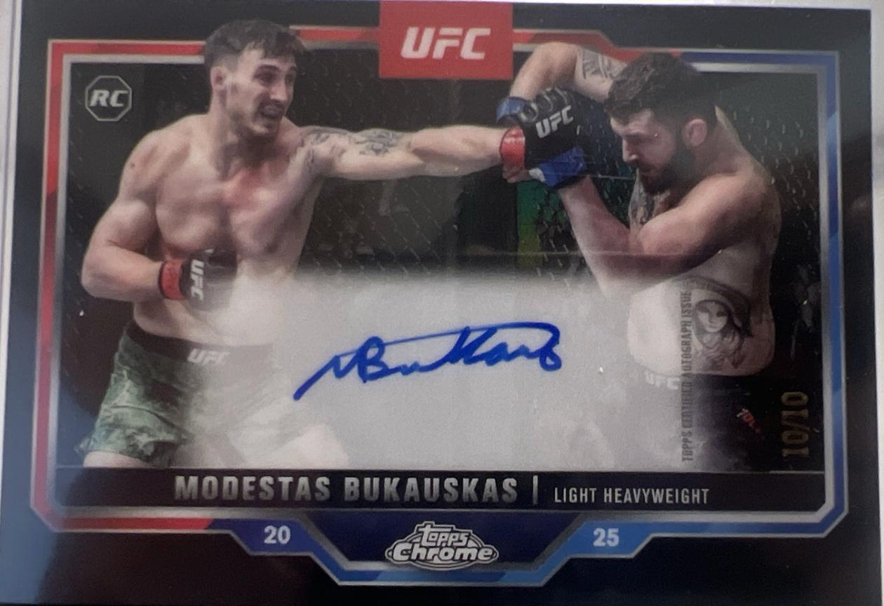 Modestas Bukauskas [Black Refractor] #CRA-MS