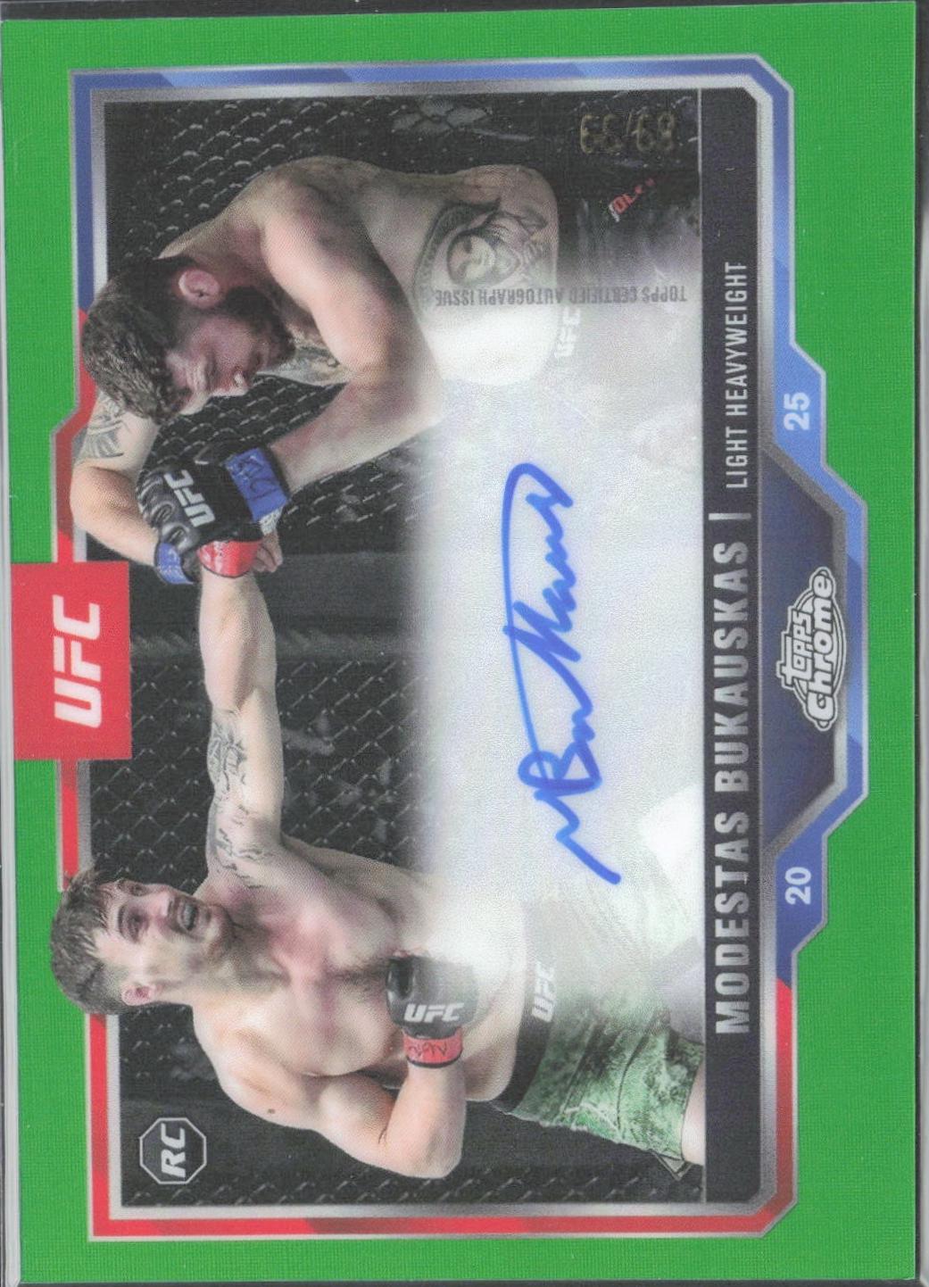 Modestas Bukauskas [Green Refractor] #CRA-MS