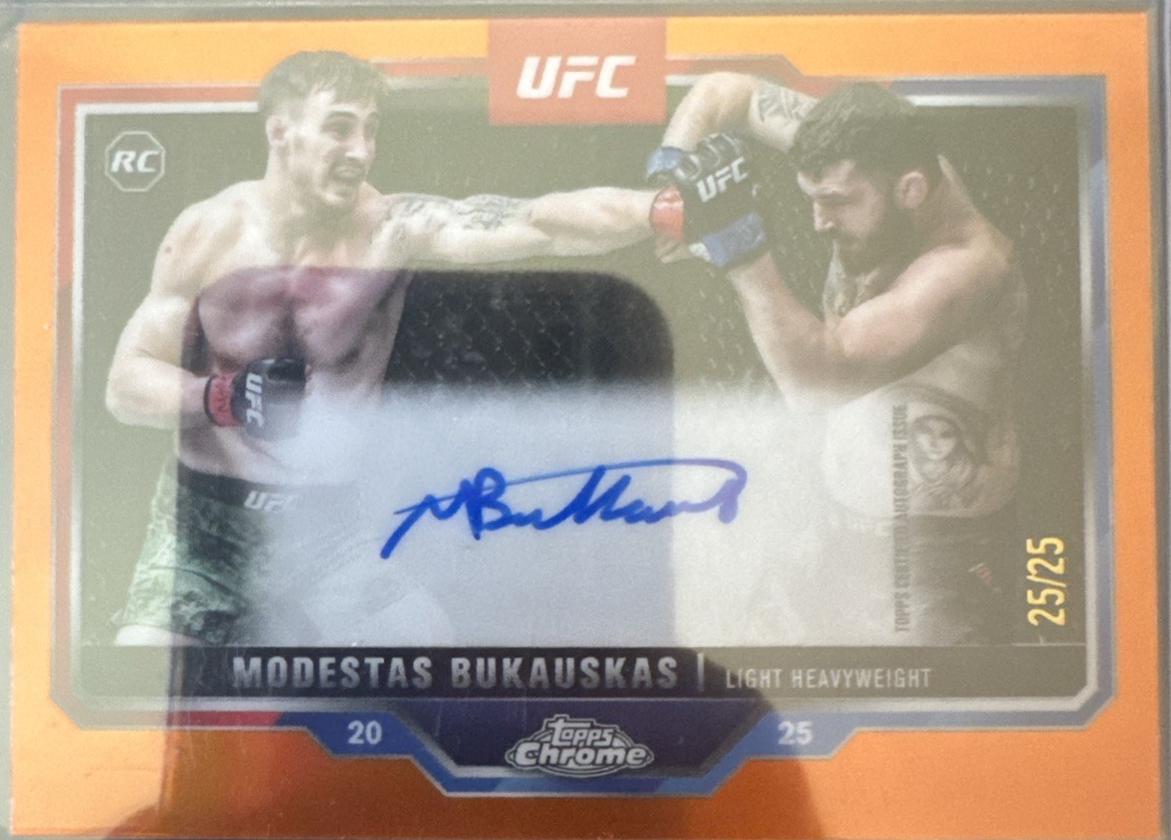 Modestas Bukauskas [Orange Refractor] #CRA-MS