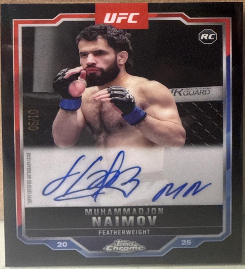 Muhammadjon Naimov [Black Refractor] #CRA-MN