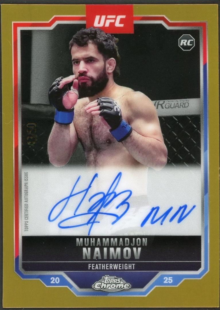 Muhammadjon Naimov [Gold Refractor] #CRA-MN