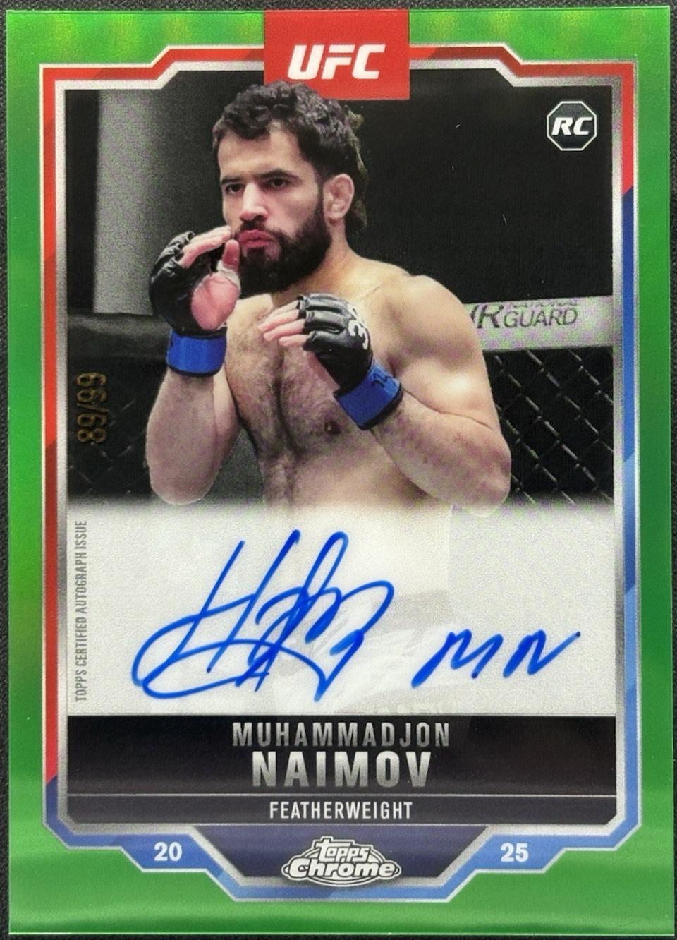 Muhammadjon Naimov [Green Refractor] #CRA-MN