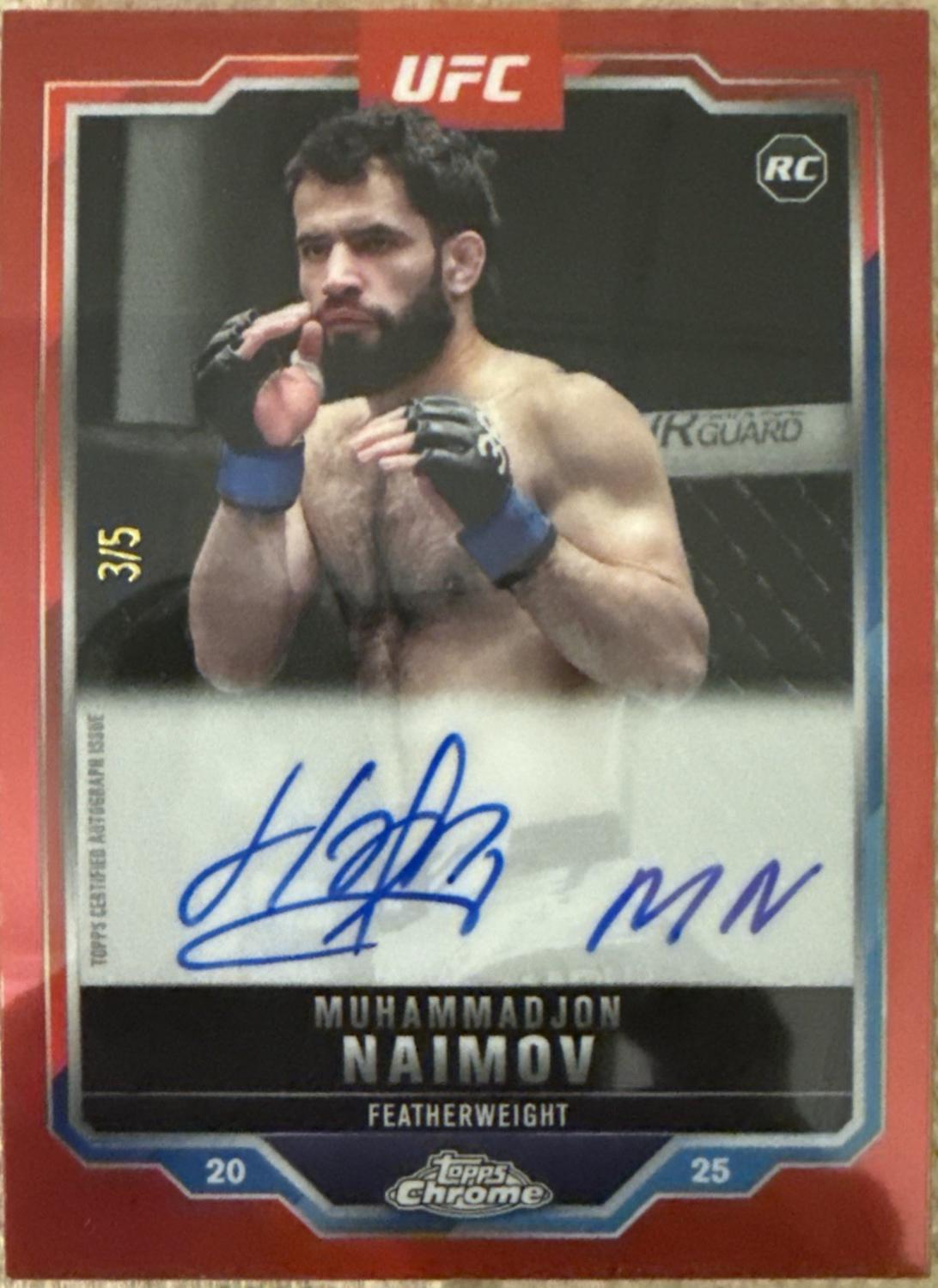 Muhammadjon Naimov [Red Refractor] #CRA-MN
