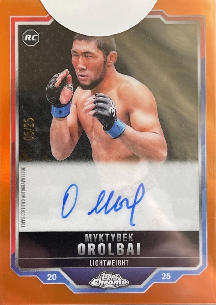 Myktybek Orolbai [Orange Refractor] #CRA-MO