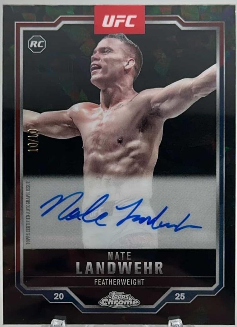 Nate Landwehr [Black Refractor] #CRA-NL