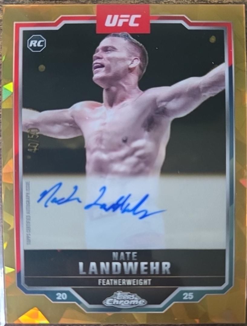 Nate Landwehr [Gold Refractor] #CRA-NL