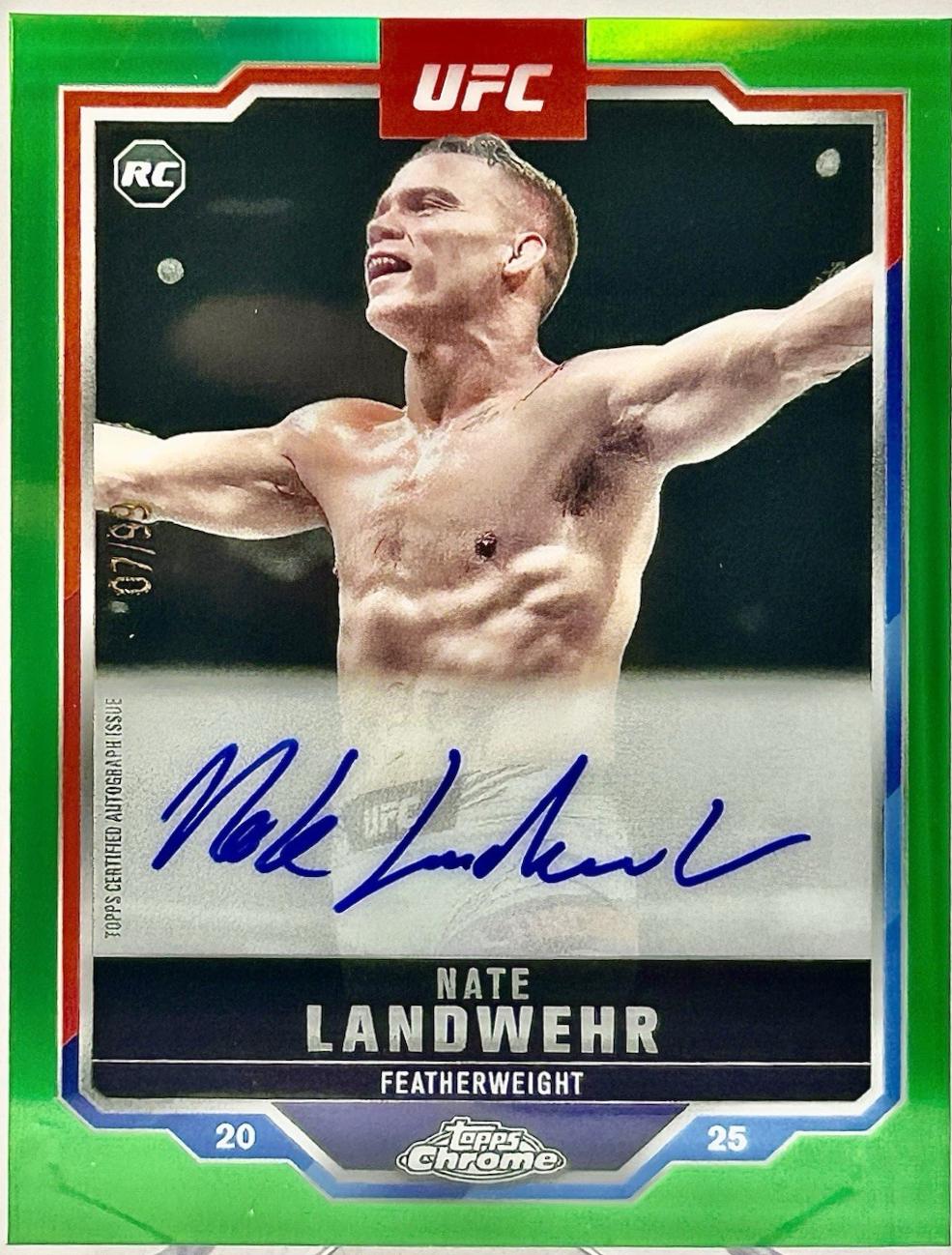 Nate Landwehr [Green Refractor] #CRA-NL
