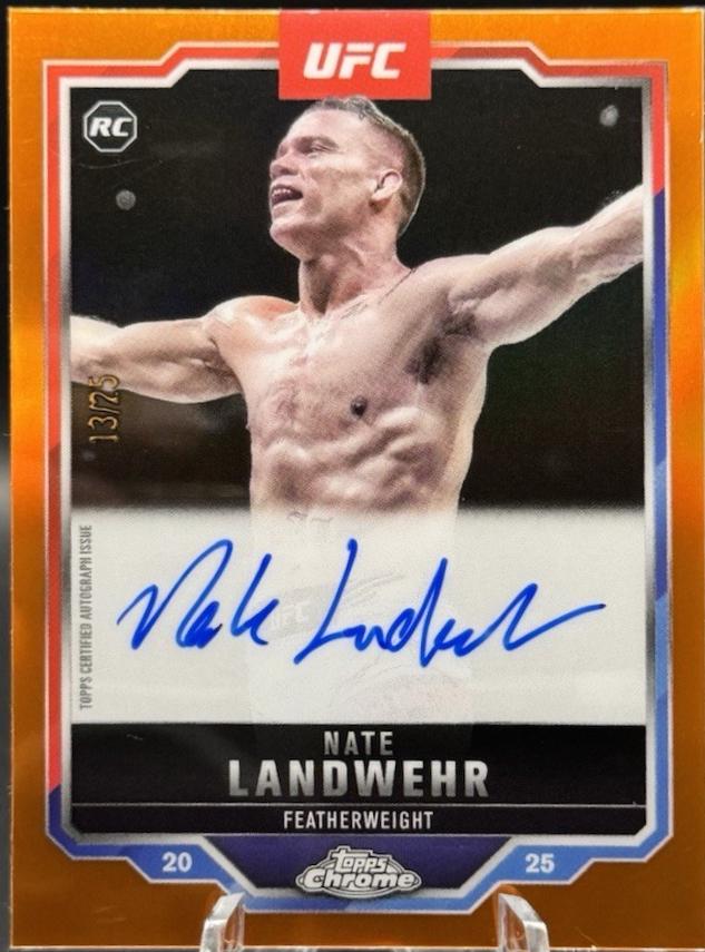 Nate Landwehr [Orange Refractor] #CRA-NL