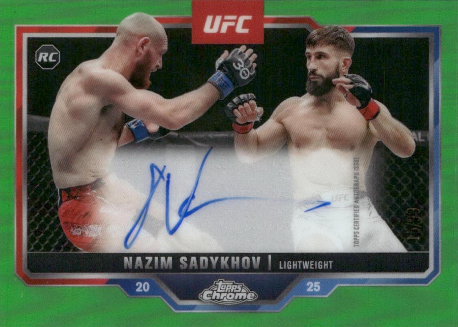 Nazim Sadykhov [Green Refractor] #CRA-NS
