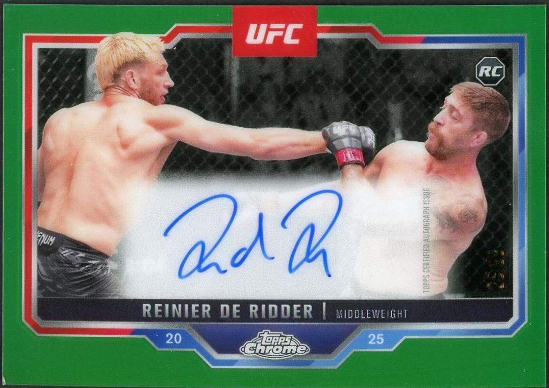 Reinier de Ridder [Green Refractor] #CRA-RR