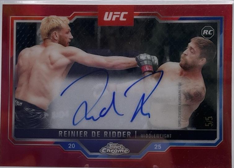 Reinier de Ridder [Red Refractor] #CRA-RR