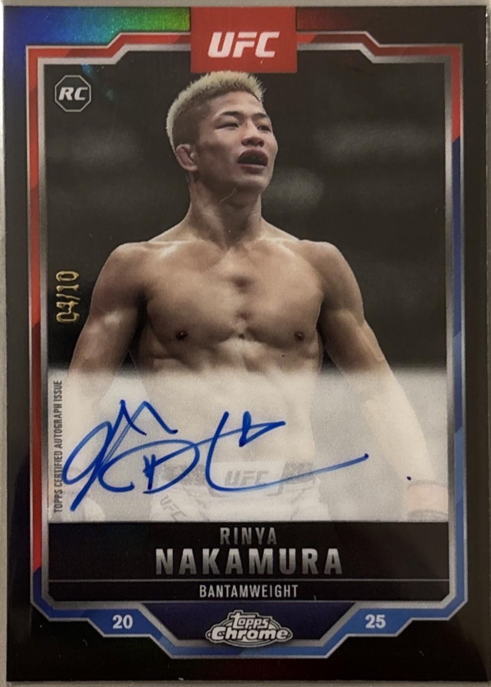 Rinya Nakamura [Black Refractor] #CRA-RN