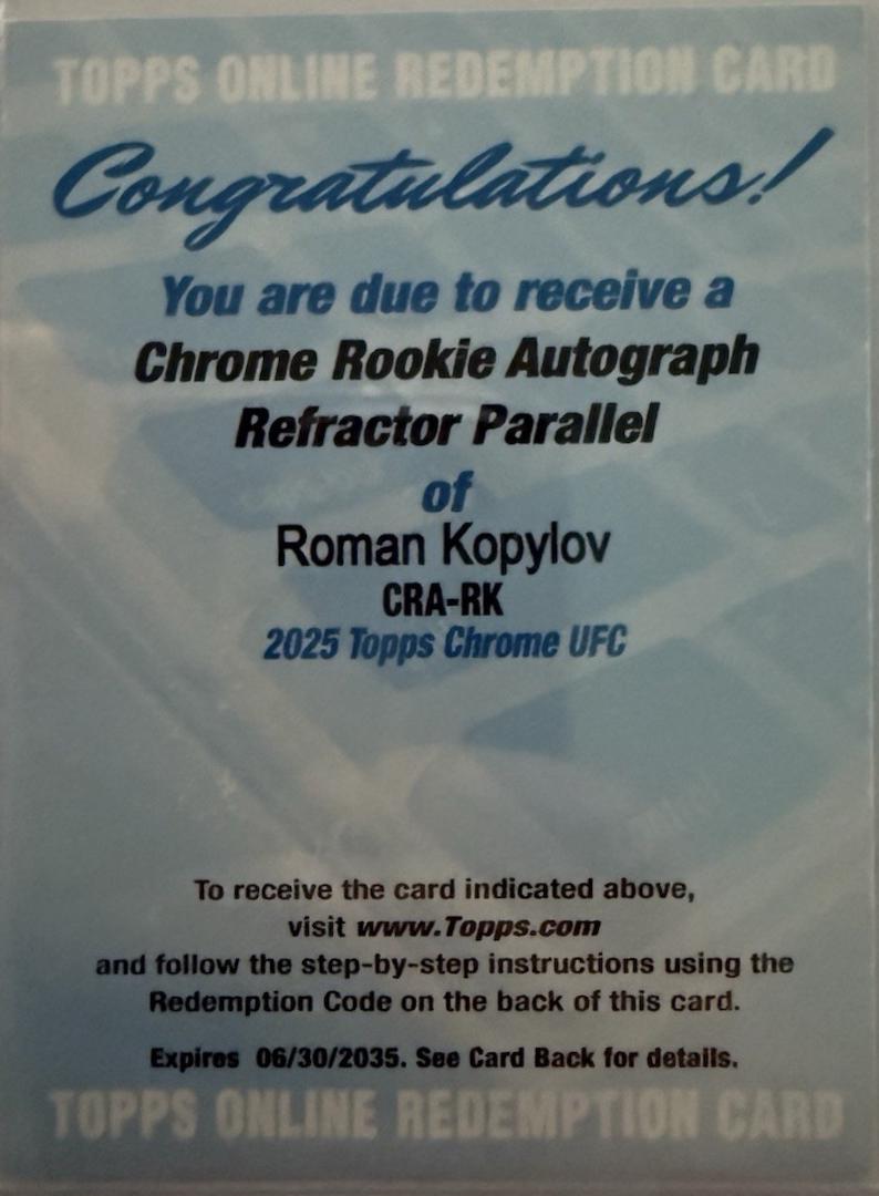 Roman Kopylov [Refractor] #CRA-RK