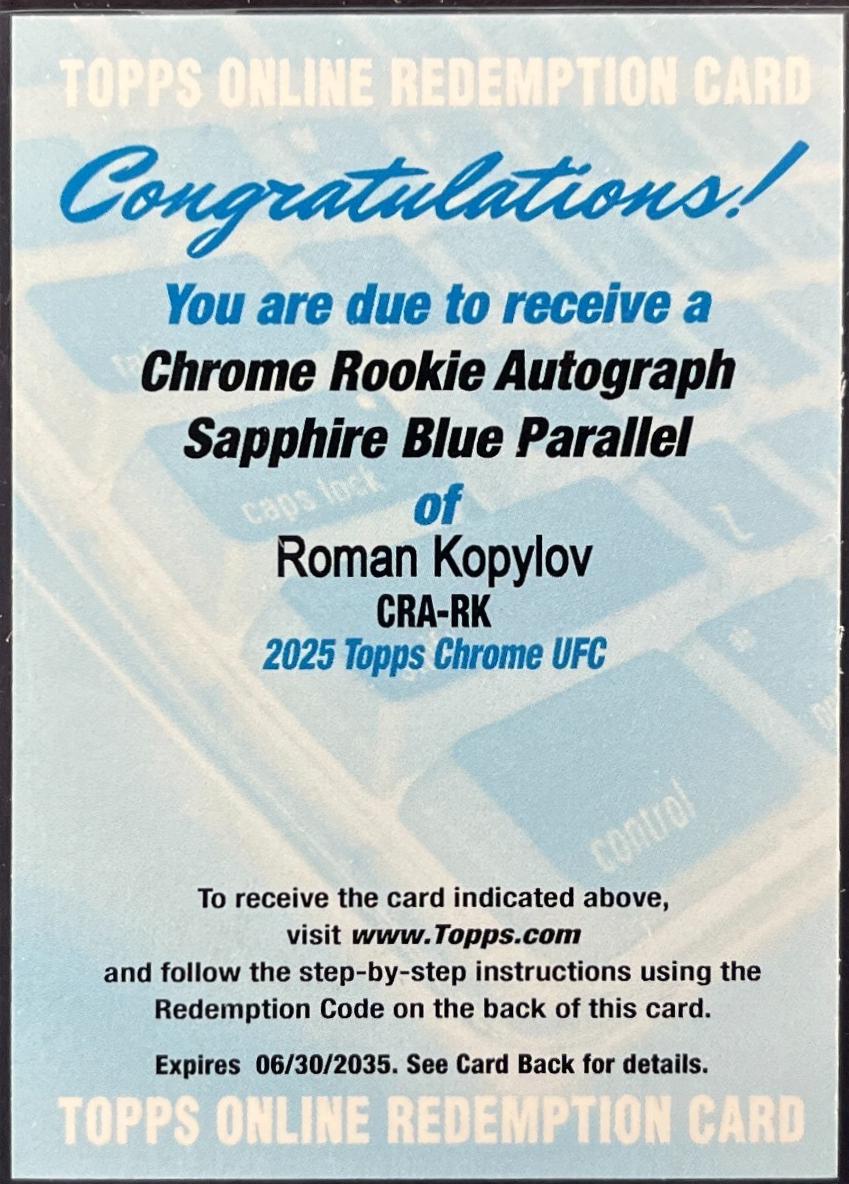 Roman Kopylov [Sapphire] #CRA-RK