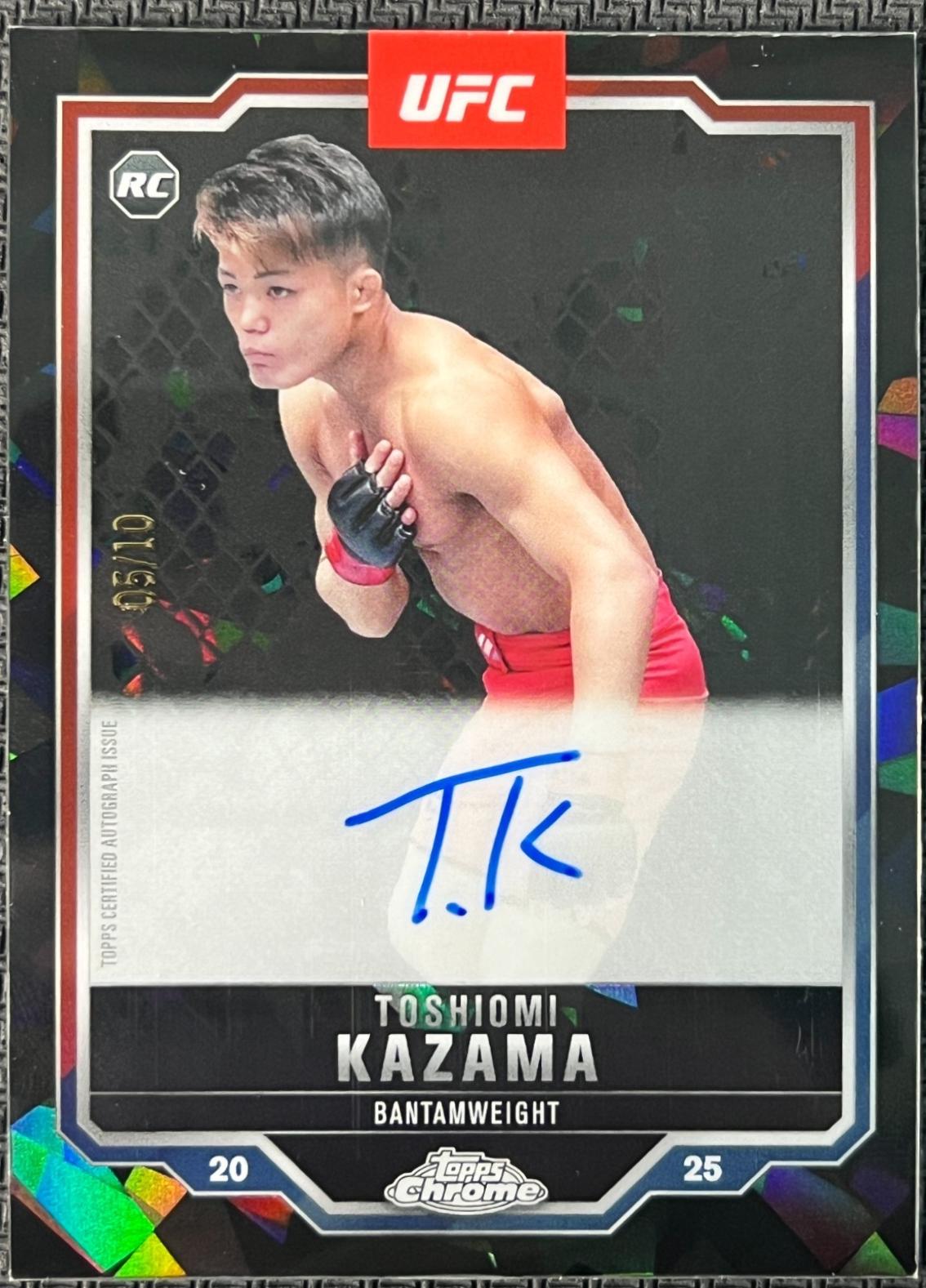 Toshiomi Kazama [Black Refractor] #CRA-TK