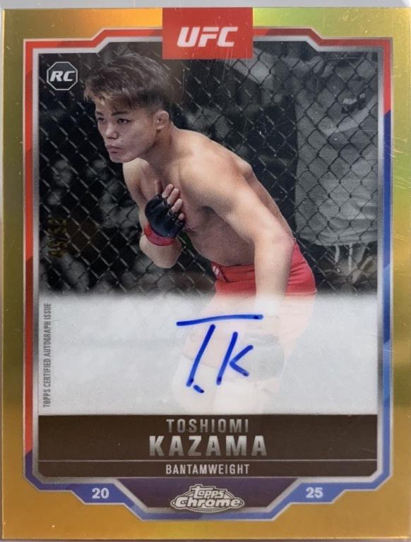 Toshiomi Kazama [Gold Refractor] #CRA-TK