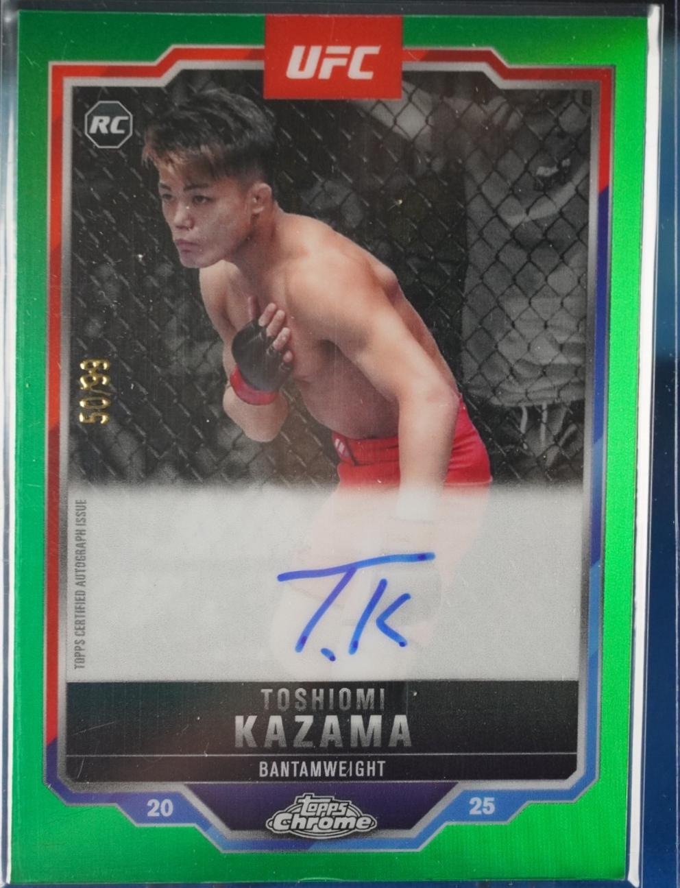Toshiomi Kazama [Green Refractor] #CRA-TK