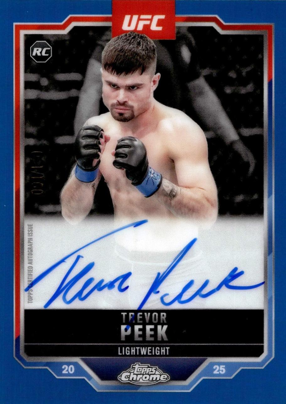Trevor Peek [Blue Refractor] #CRA-TP
